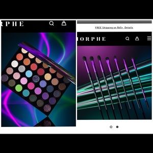 Morphe X Nikita Bundle- Eye shadow and Brush set